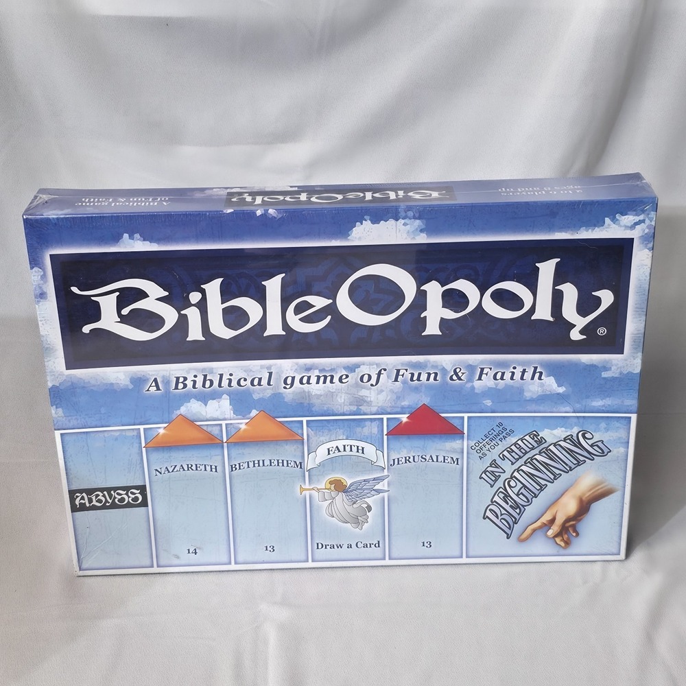 BibleOpoly - A Biblical Game Of Fun & Faith Board Game‎ New Sealed